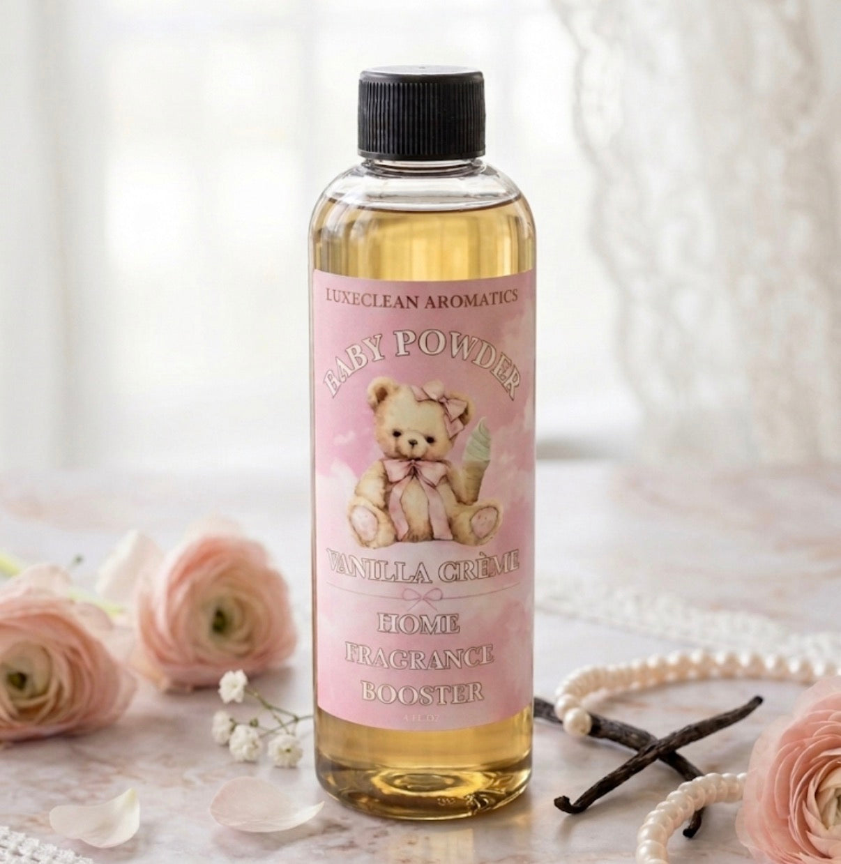 Baby Powder Vanilla Crème | Luxury Home Fragrance Booster