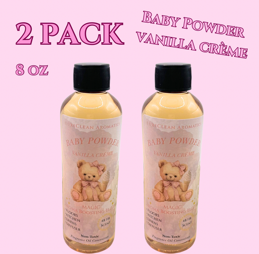 2 PACK - Baby Powder Vanilla Crème - Magic Aroma Boosting Elixir
