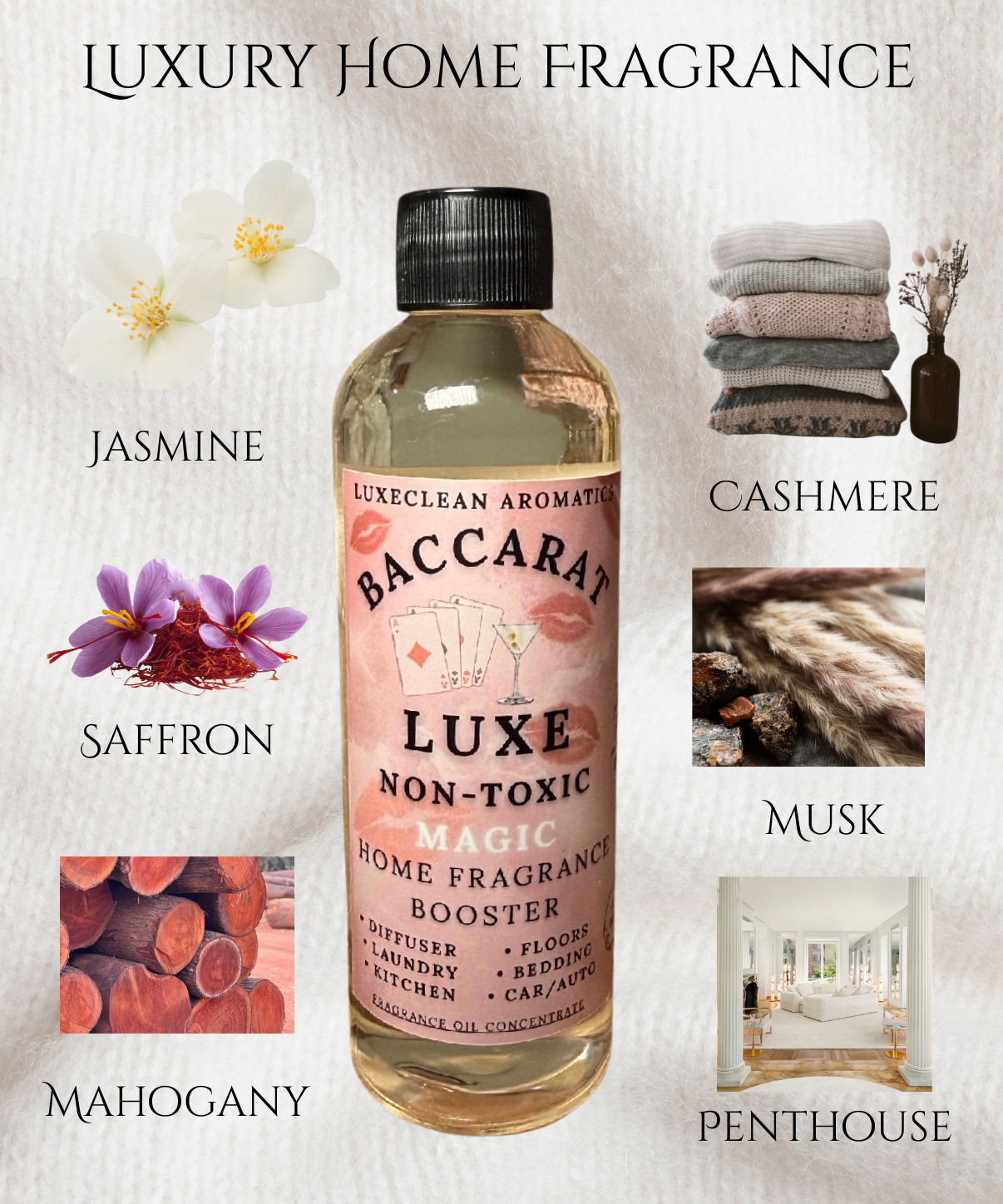 BACCARAT LUXE | Luxury Home Fragrance Booster