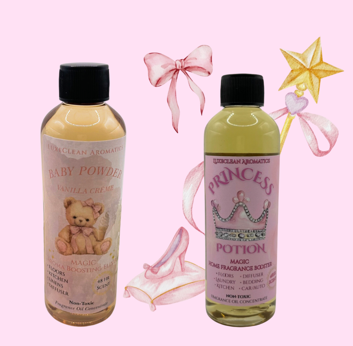 (BUNDLE) Baby Powder Vanilla + Princess Potion Duo
